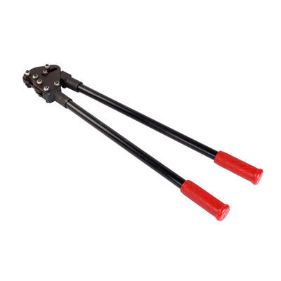 acheter 25 mm 32 mm Fer de l'étiquetage de l'étiquetage de l'acier manuel Single Notch Steel Banding Crimper Outil online manufacture