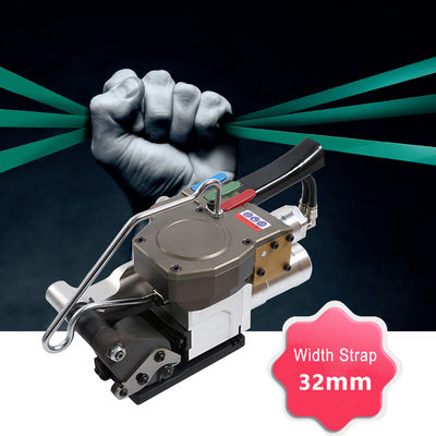 Outil de fixation en plastique pneumatique à gaz à haute pression 6000N Outil de fixation à main 32 mm Baler d'emballage