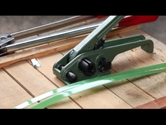 Fabriqué à partir d'aluminium de l'économie populaire ensemble d'outil de fixation manuel pour bande de PP PET 9-19mm